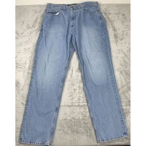 Vintage Nautica Jeans Mens 38x36 Pockets Workwear‎ Denim Med Wash Y2K Retro EUC